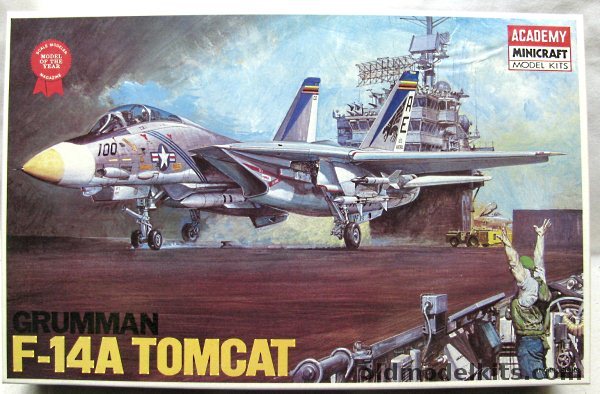 Minicraft 1/48 Grumman F-14A Tomcat - VF-143 USS America, 1659 plastic model kit